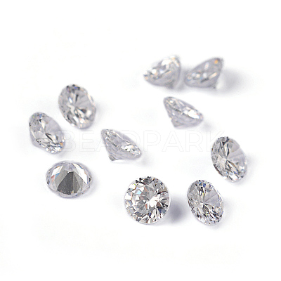 Cubic Zirconia Cabochons ZIRC-M002-4mm-007-1