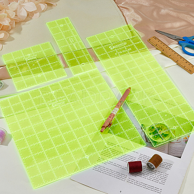 Acrylic Quilting Template TOOL-WH0155-162A-1