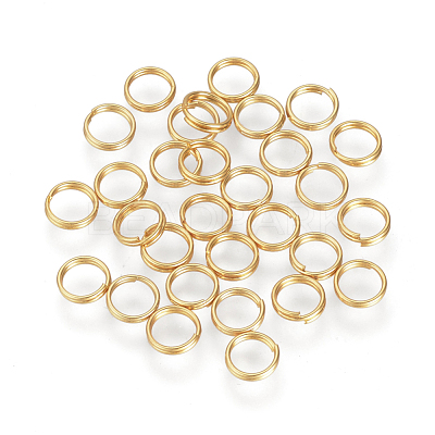 304 Stainless Steel Split Rings STAS-Q186-01-6mm-G-1