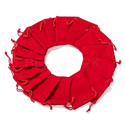Rectangle Velvet Pouches LS-TP-R002-7x9-04-1