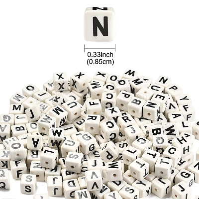 20Pcs Porcelain Beads PORC-FS0001-08J-1
