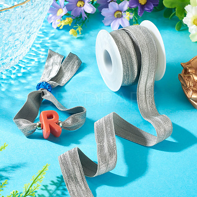 5 Yards Sparkle Polyester Ribbons OCOR-TA0003-53B-1