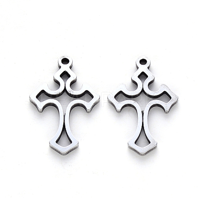 Tarnish Resistant 304 Stainless Steel Pendants X-STAS-N092-39-1