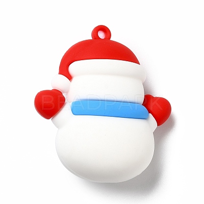 Christmas PVC Plastic Pendants KY-C009-05-1