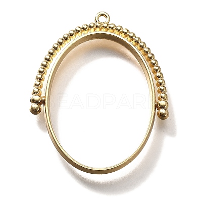 Alloy Open Back Bezel Pendants PALLOY-I223-11LG-1