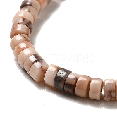 Natural Fossil Beads Strands G-I339-05-1
