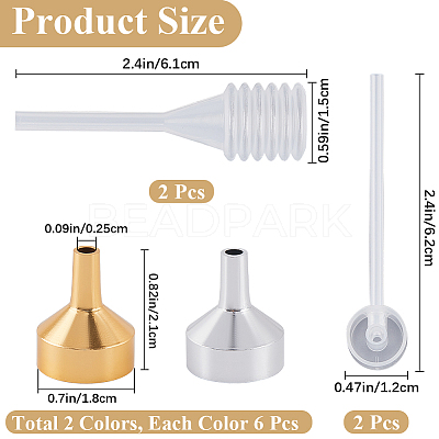Aluminum Funnels DIY-GF0010-45B-1