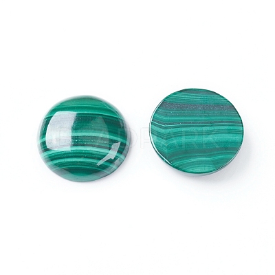 Natural Malachite Cabochons G-E557-06G-1