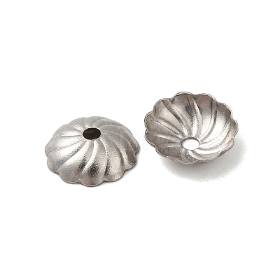 Non-Tarnish 316 Stainless Steel Bead Caps STAS-C080-01P-1