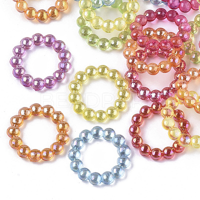 Transparent AS Plastic Linking Rings TACR-T019-004A-1
