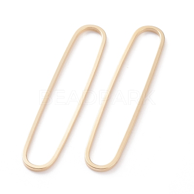 Brass Linking Rings X-KK-Y003-04G-G-1