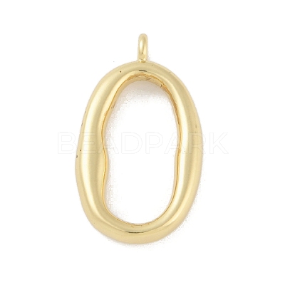 Rack Plating Brass Pendants KK-A224-23A-G-1