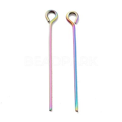 Ion Plating(IP) 304 Stainless Steel Eye Pins STAS-E156-01M-01-1