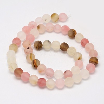 Tigerskin Glass Beads Strands G-D693-6mm-1