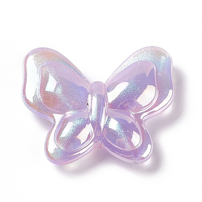 Opaque Acrylic Beads X-OACR-C009-02-1