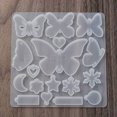 DIY Silhouette Silicone Pendant Molds SIMO-H016-02C-1