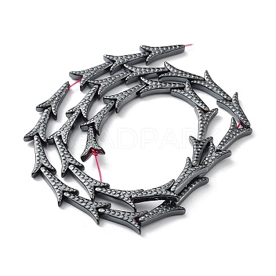 Synthetic Non-Magnetic Hematite Beads Strands G-H303-B23-1