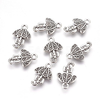 Tibetan Style Alloy Pendants X-TIBEP-R155-AS-LF-1
