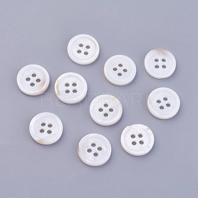 4-Hole Shell Buttons BSHE-P026-17-1