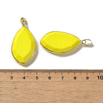 Glass Pendants G-K338-08G-11-1