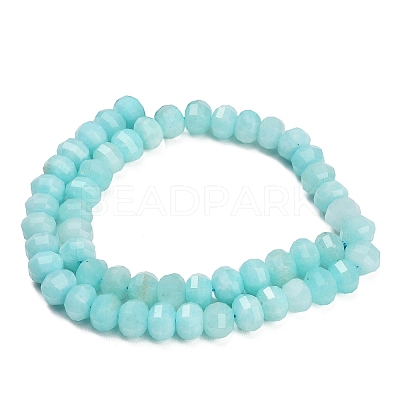 Dyed Natural White Jade Beads Strands GG-CBA9106-01O-1