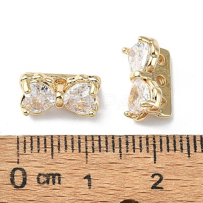Brass Pave Cubic Zirconia Multi-Strand Links FIND-Z029-12A-1