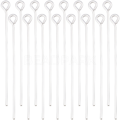 100Pcs Brass Eye Pins KK-BBC0024-76D-1