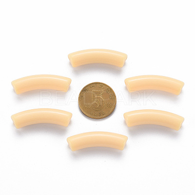 Opaque Acrylic Beads X-MACR-S372-002B-S021-1