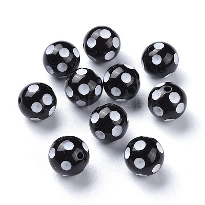 20MM Chunky Bubblegum Acrylic Round Beads X-SACR-S146-20mm-09-1