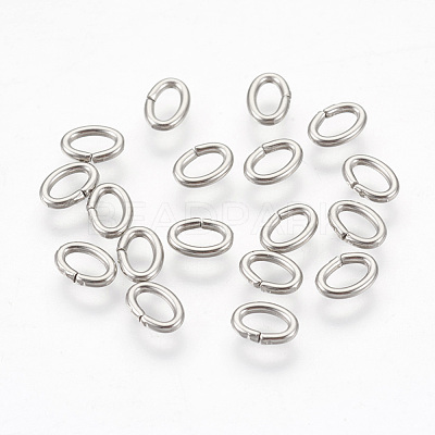 Tarnish Resistant 304 Stainless Steel Open Jump Rings Jewelry Findings STAS-L215-11P-1