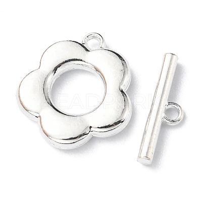 Alloy Toggle Clasps FIND-YW0002-23MS-1