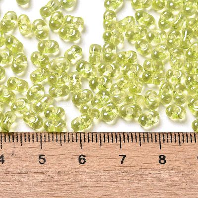 Baking Glass Seed Beads SEED-K009-07A-03-1