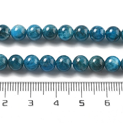 Natural Apatite Beads Strands LS-G-O186-G01-01-1