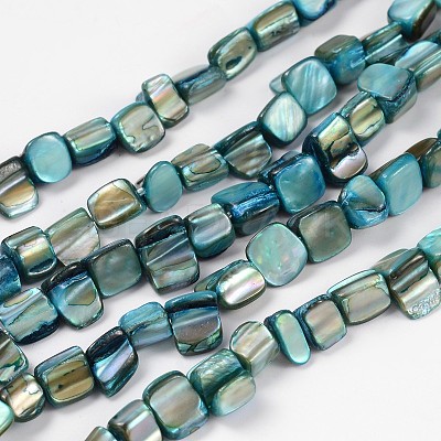 Shell Beads Strands X-PBB051Y-1