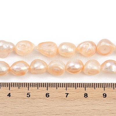 Natural Cultured Freshwater Pearl Beads Strands PEAR-P064-20K-01C-1