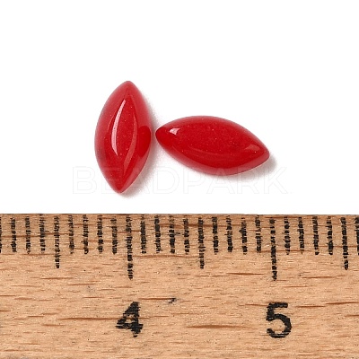 Natural White Jade Dyed Cabochons G-F772-01B-05-1