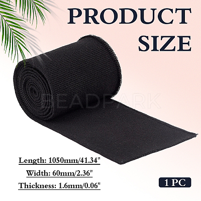 Mercerized Cotton Elastic Ribbon OCOR-WH0008-126B-1