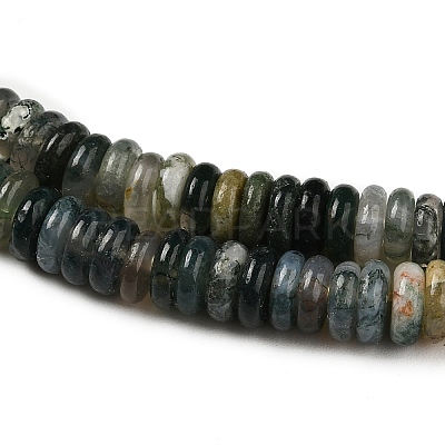 Natural Moss Agate Beads Strands G-NH0062-A01-01-1