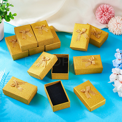 Cardboard Glitter Powder Jewelry Set Packaging Boxes LS-CON-TAC0008-08B-1