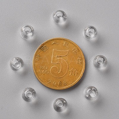 Transparent Acrylic Beads X-MACR-S370-A6mm-205-1