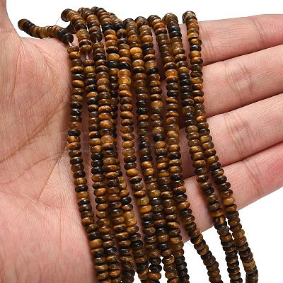 Natural Tiger Eye Beads Strands G-L635-A31-4x2mm-01-1