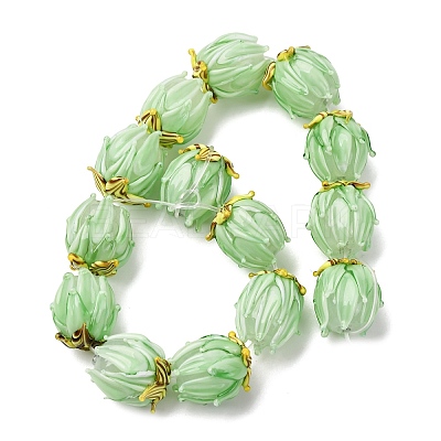Handmade Lampwork Beads LAMP-F041-02H-1