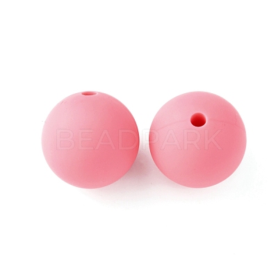 Food Grade Eco-Friendly Silicone Focal Beads SIL-WH0013-01H-1