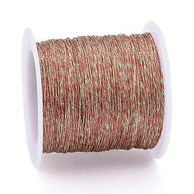 Polyester Braided Metallic Thread OCOR-I007-B-35-1