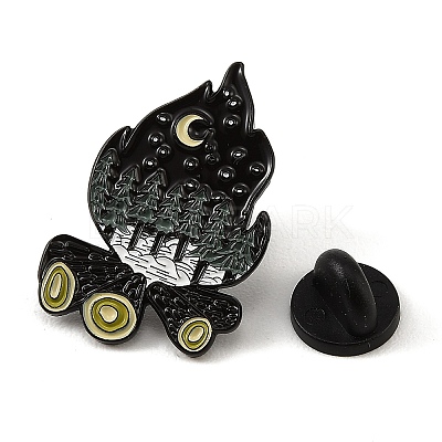 Campfire Night Forest Enamel Pins AL-CBA1A3E-07EB-01-1