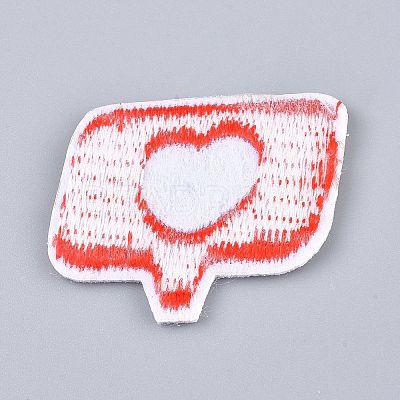 Computerized Embroidery Cloth Iron on/Sew on Patches DIY-L031-073-1