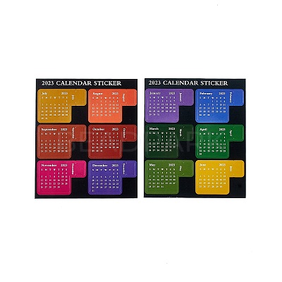 2023 Notebook with 12 Month Tabs AJEW-A043-01A-1