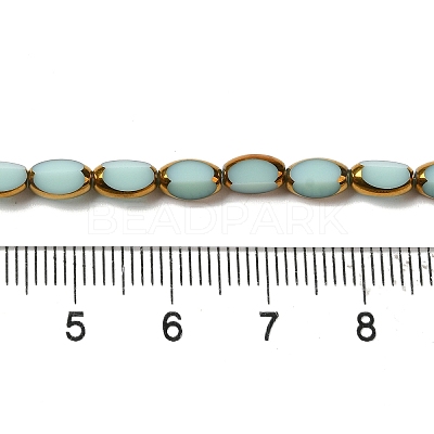 Electroplate Glass Beads Strands EGLA-P061-02A-11-1