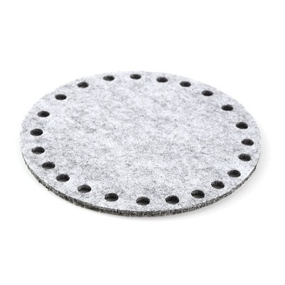 Flat Round Felt Fabric DIY-WH0250-76A-1
