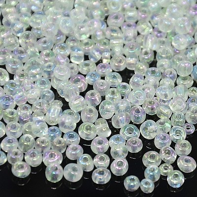 6/0 Round Glass Seed Beads SEED-US0003-4mm-161-1